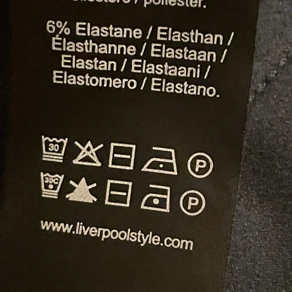 S Suede Faux LiverPool Biker Moto Jacket Coat Navy Blue/Silver Accents NWT New! - Picture 9 of 9